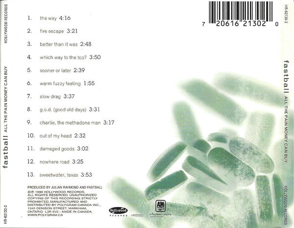 Fastball : All The Pain Money Can Buy (CD, Album)