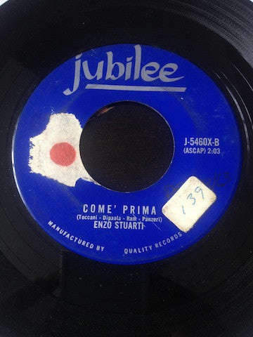 Enzo Stuarti : We're Not Strangers / Come' Prima (7", Single)