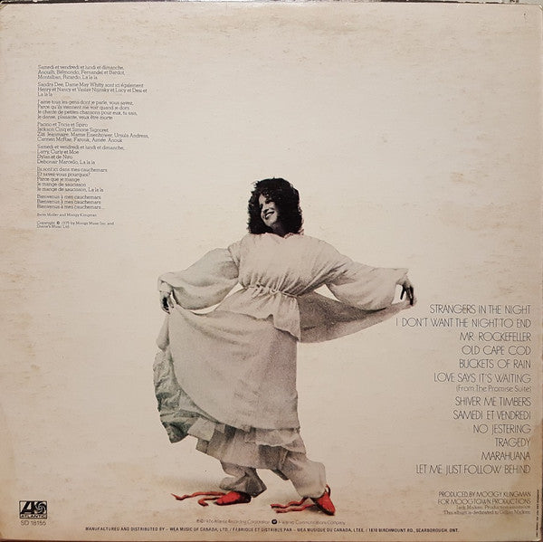 Bette Midler : Songs For The New Depression (LP, Album)