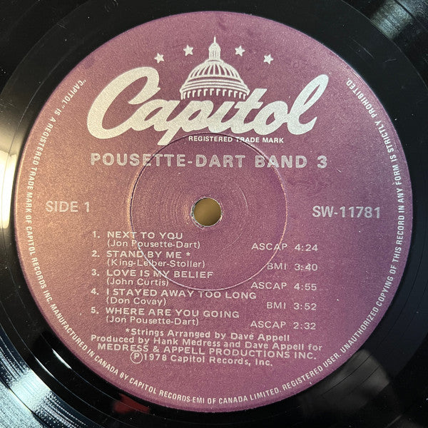 Pousette-Dart Band : 3 (LP, Album)