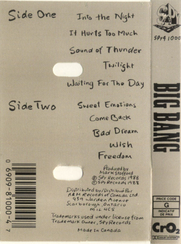 Big Bang (14) : Big Bang (Cass, Album, CrO)