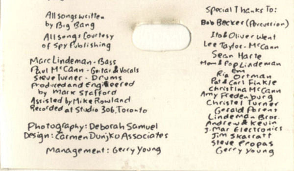 Big Bang (14) : Big Bang (Cass, Album, CrO)