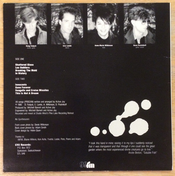 Active Joy : Active Joy (LP, Album)