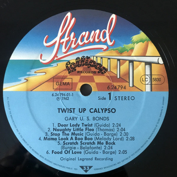 Gary U.S. Bonds : Twist Up Calypso (LP, RE)