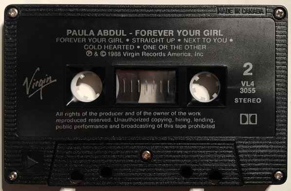 Paula Abdul : Forever Your Girl (Cass, Album, Dol)