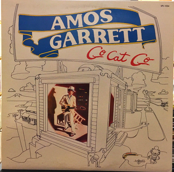 Amos Garrett : Go Cat Go (LP, Album)