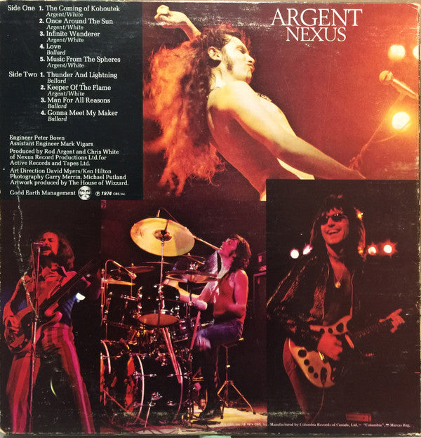 Argent : Nexus (LP, Album)