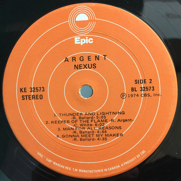 Argent : Nexus (LP, Album)