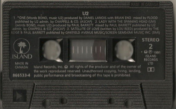 U2 : One (Cass, Single, Dol)