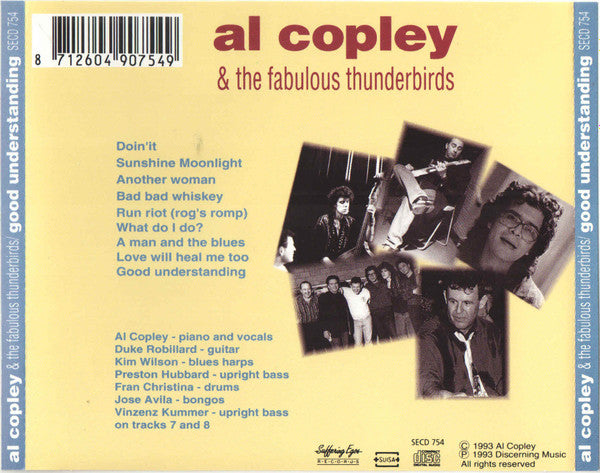 Al Copley & The Fabulous Thunderbirds : Good Understanding (CD, Album)