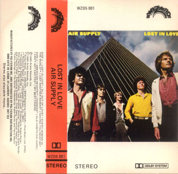 Air Supply : Lost In Love (Cass, Album, Dol)