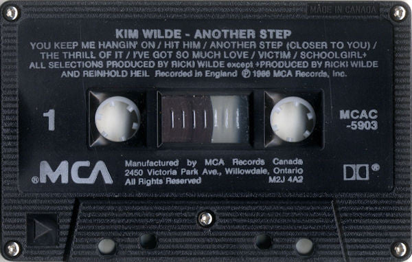 Kim Wilde : Another Step (Cass, Album)