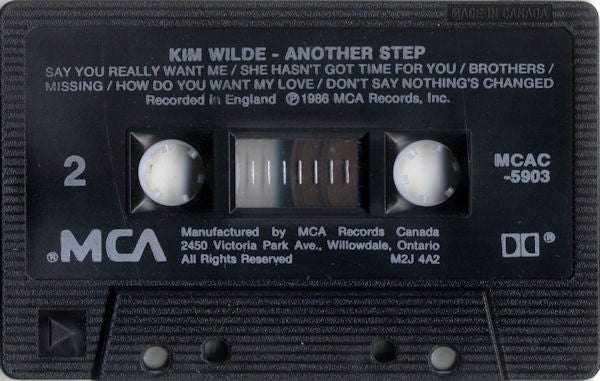 Kim Wilde : Another Step (Cass, Album)