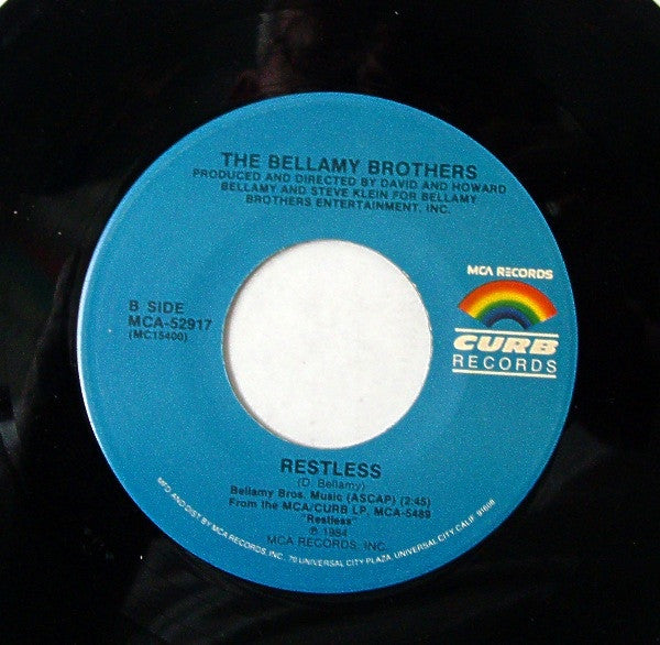Bellamy Brothers : Too Much Is Not Enough (7", Single, Pin)
