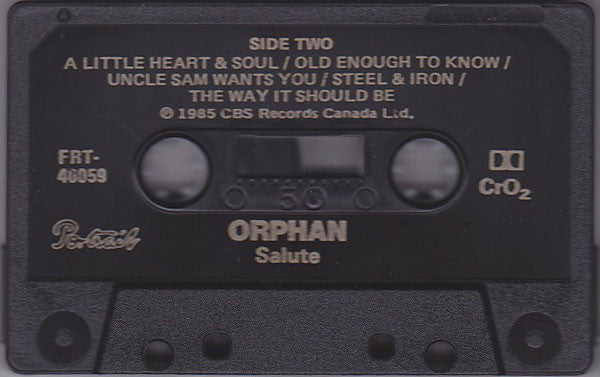 Orphan (2) : Salute (Cass, Album)