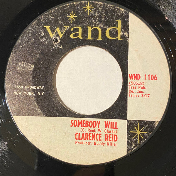 Clarence Reid : I Refuse To Give Up (7")