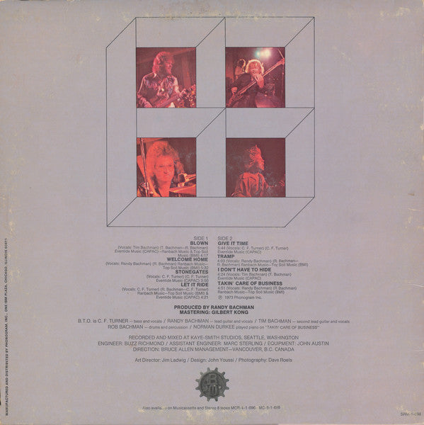 Bachman-Turner Overdrive : Bachman-Turner Overdrive II (LP, Album, RE, Ter)