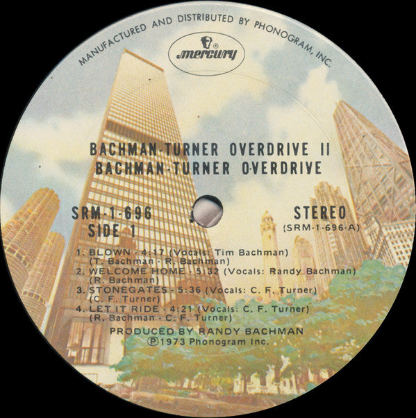 Bachman-Turner Overdrive : Bachman-Turner Overdrive II (LP, Album, RE, Ter)