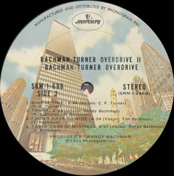 Bachman-Turner Overdrive : Bachman-Turner Overdrive II (LP, Album, RE, Ter)
