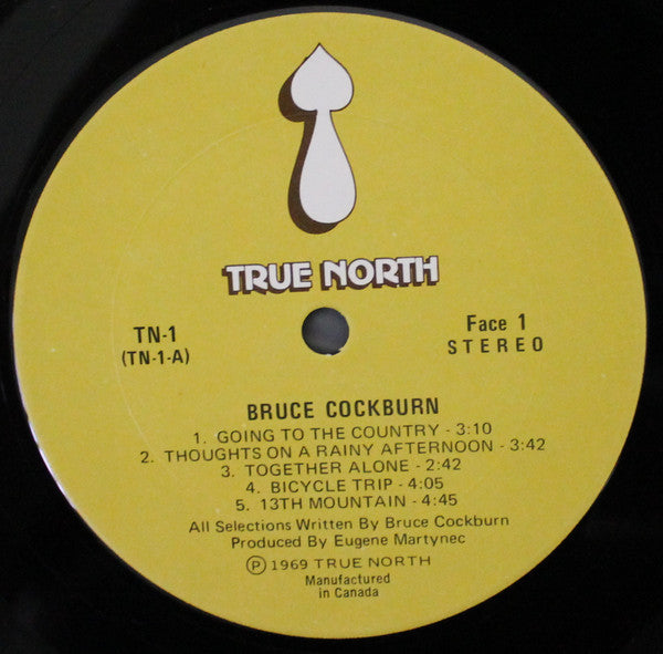 Bruce Cockburn : Bruce Cockburn (LP, Album, Gat)