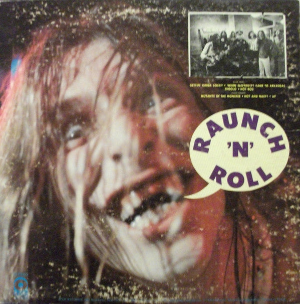 Black Oak Arkansas : Raunch 'N' Roll Live (LP, Album, Gat)