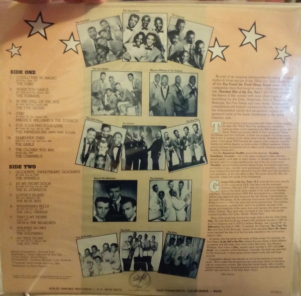 Various : You Found The Vocal Group Sound Volume 2 (LP, Comp)