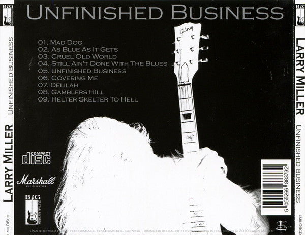 Larry Miller (19) : Unfinished Business (CD, Album)