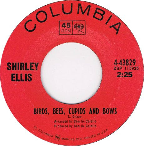 Shirley Ellis : Birds, Bees, Cupids And Bows / Truly, Truly, Truly (7", Single)