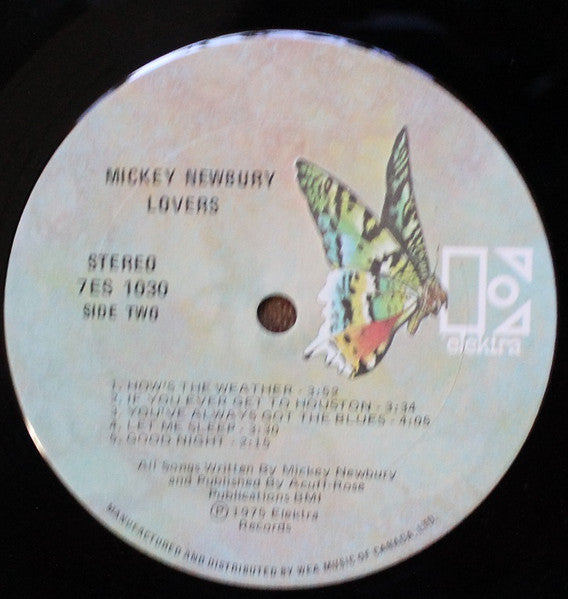 Mickey Newbury : Lovers (LP, Album)