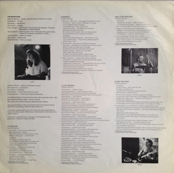 Heather Bishop : I Love Women (LP)