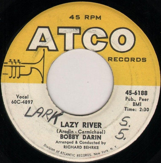 Bobby Darin : Lazy River (7")