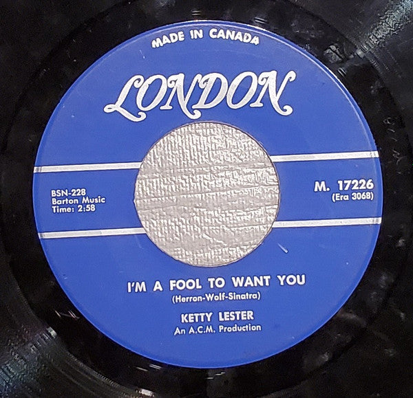 Ketty Lester : Love Letters (7")