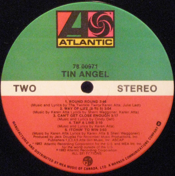 Tin Angel (2) : Tin Angel (LP, Album)