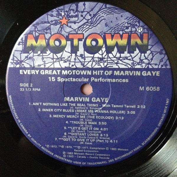Marvin Gaye : Every Great Motown Hit Of Marvin Gaye (LP, Comp)