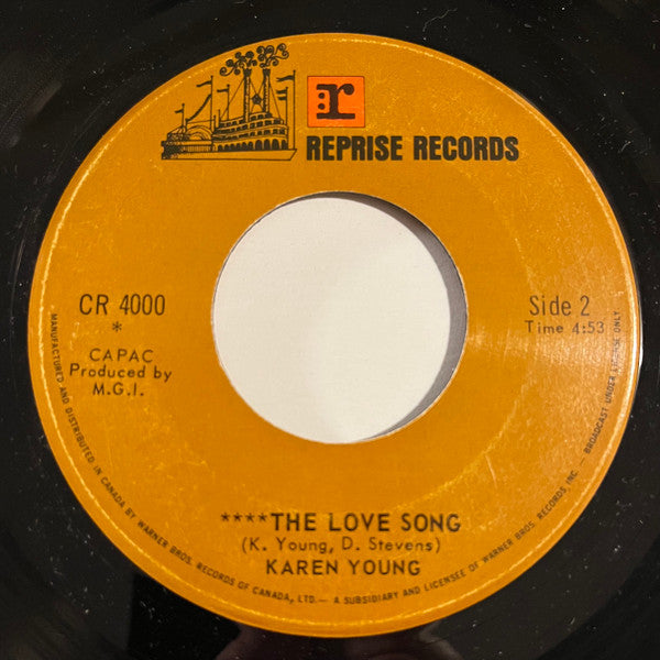 Karen Young (3) : Garden Of Ursh (7", Single)