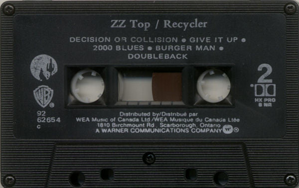 ZZ Top : Recycler (Cass, Album, Dol)