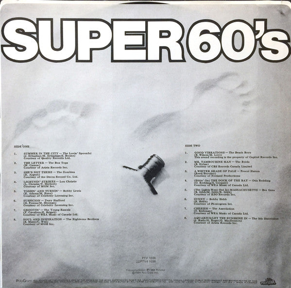 Various : Super 60's (LP, Comp)