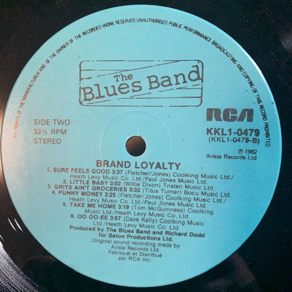 The Blues Band : Brand Loyalty (LP, Album)