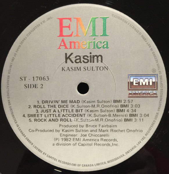 Kasim Sulton : Kasim (LP, Album)