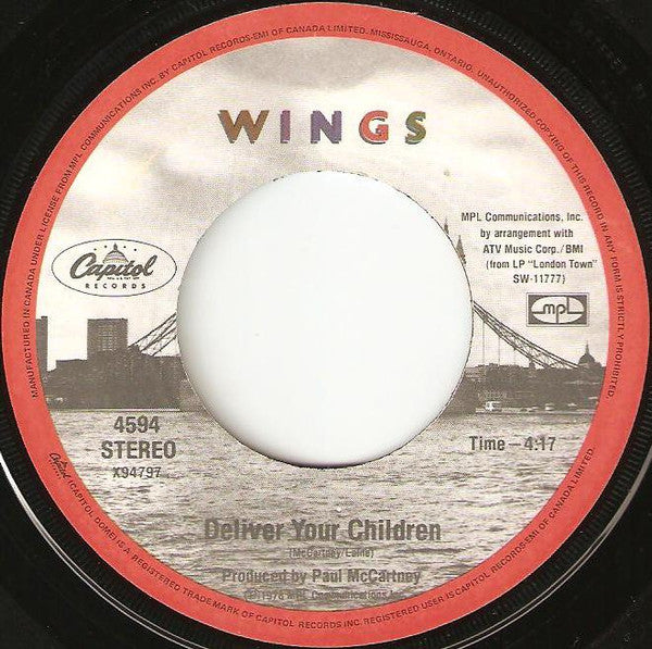 Wings (2) : I've Had Enough (7", Single)