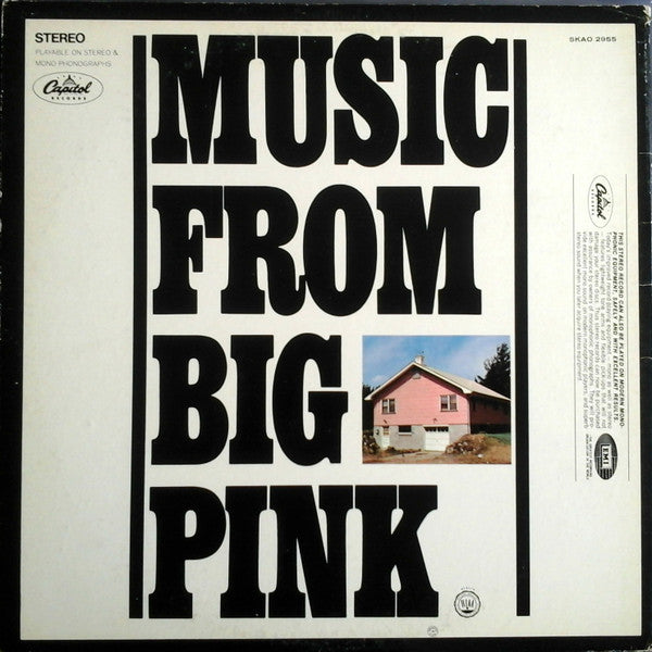 The Band : Music From Big Pink (LP, Album, RE, Win)
