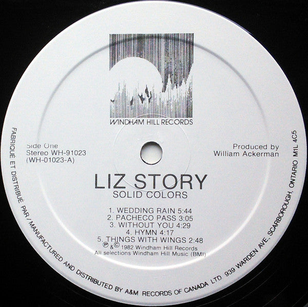 Liz Story : Solid Colors (LP, Album)