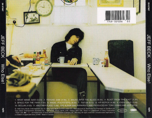 Jeff Beck : Who Else! (CD, Album, Club)