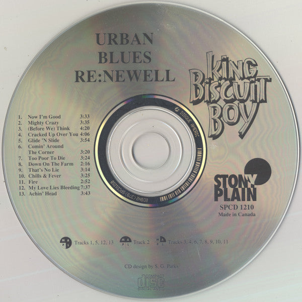 King Biscuit Boy : Urban Blues Re: Newell (CD)