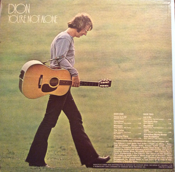Dion (3) : You're Not Alone (LP, Album)
