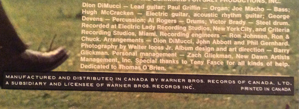 Dion (3) : You're Not Alone (LP, Album)