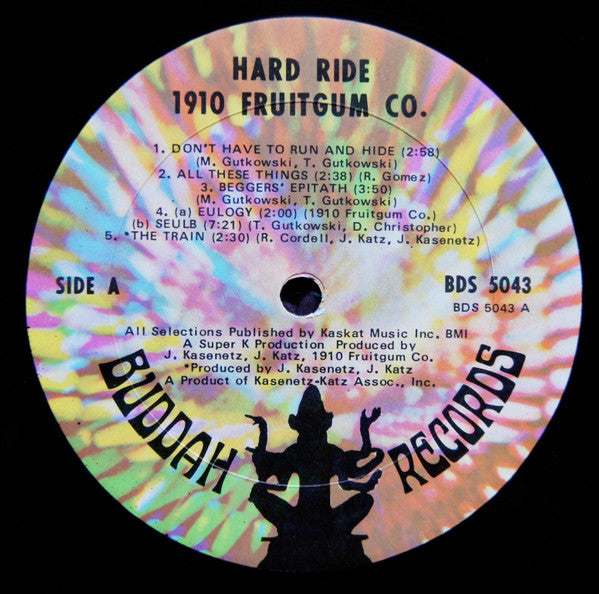 1910 Fruitgum Company : Hard Ride (LP, Album, ARP)