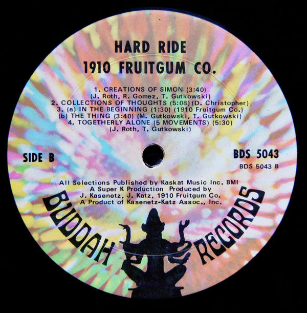 1910 Fruitgum Company : Hard Ride (LP, Album, ARP)