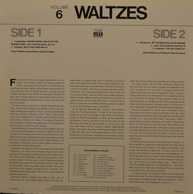 Arthur Fiedler And Boston Pops Orchestra : Great Moments Of Music Volume 6: Waltzes (LP, Comp)