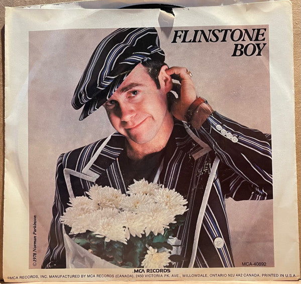 Elton John : Ego / Flinstone Boy (7", Single)